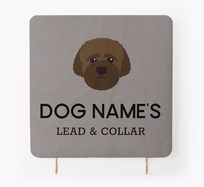 Personalised {breedFullName} Lead & Collar Hanger